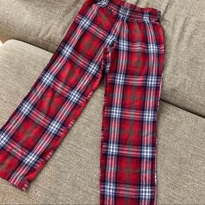 Girls flannel pants Jammies for Families size 10